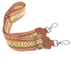 NovaKabelka.cz Látkový přídavný popruh ornamento camel