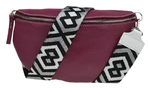 NovaKabelka.cz Reni Grande Bordo s přídavným popruhem IV