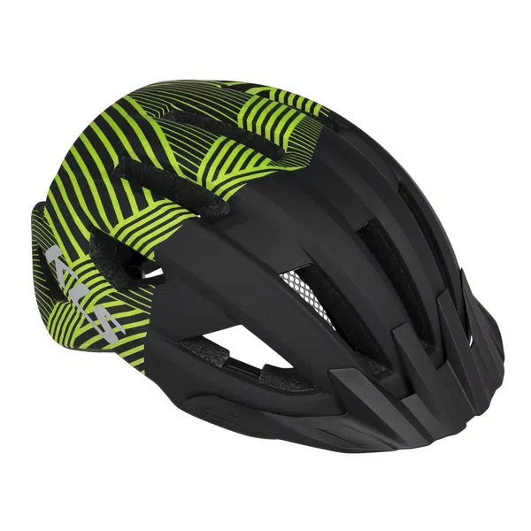 Cyklo přilba Kellys Daze Black Green L/XL (58-61)