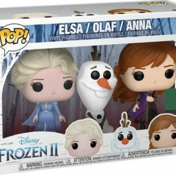 Funko POP! figurky Elsa, Olaf a Anna (Disney Frozen 2)