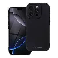 Zadní ochranný kryt ROAR case LUNA pro Apple iPhone 16 Pro, černá