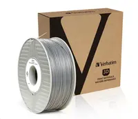 Verbatim 55032 3D filament, ABS, 1,75mm, 1000g, 404m, silver/metal grey