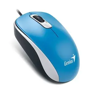Genius Myš DX-120, 1200DPI, optická, 3tl., drátová USB, modrá, klasická