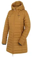 Husky Daili L XXL, dk. mustard Dámský péřový kabát