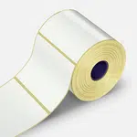 Samolepicí PP (polypropylen) etikety, 21x15mm, 5000ks, pro TTR, bílé, role