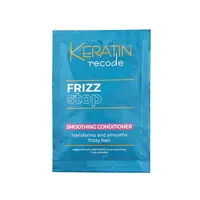 Kondicionér pro krepaté a nepoddajné vlasy Subrina Professional Keratin Recode Frizz Stop - 10 ml (060869)