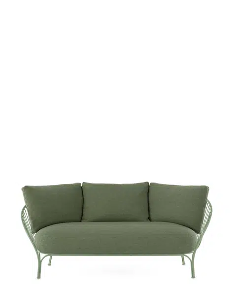 Zahradní pohovka HIRAY, více variant - Kartell Barva: zelená/zelená