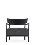 Křeslo CARA MAT, černé - Kartell