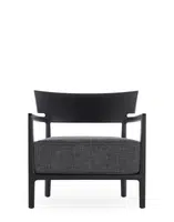 Křeslo CARA MAT, černé - Kartell