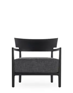 Křeslo CARA MAT, černé - Kartell