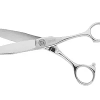 Kadeřnické nůžky Sibel Cisoria Luxury OX625 6,25" - stříbrné (7097625) + dárek zdarma