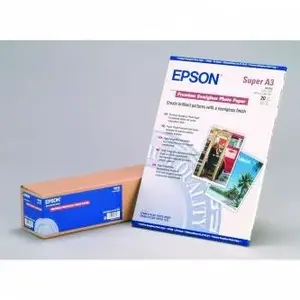 Epson Premium Semigloss Photo Paper S041328 C13S041328, A3, pololesklý, bílý, foto papír