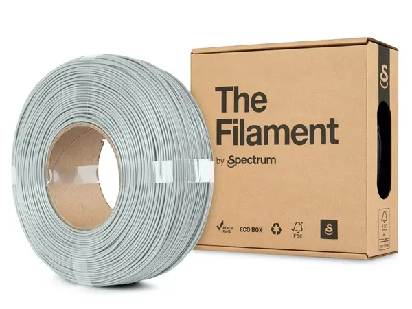 "The Filament" by Spectrum TF-24073, ReFill PLA HS, 1,75mm, 1000g, Šedý (Mirage grey)