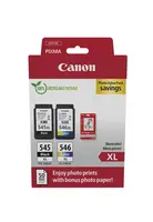 Canon PG-545XL/CL-546XL/GP-501 8286B011 barevná (color) sada originální cartridge + fotopapír 10x15