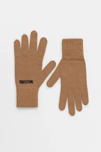 Rukavice s přídavkem vlny Moschino