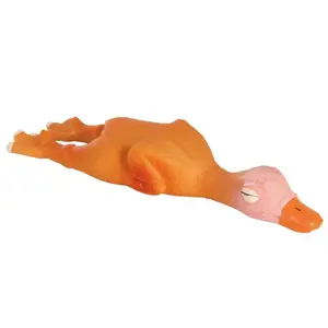 Trixie pískajúca kačica z latexu 14 cm (TRX35093)