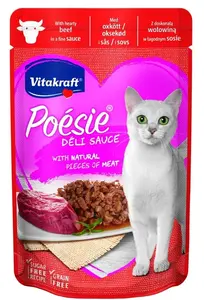 Vitakraft Poésie Déli Sauce pre mačky - hovädzie 85 g