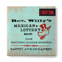 Dunlop Billy Gibbons Custom Rev Willy's Guitar Strings 7-38