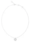 Guess Pôvabný náhrdelník so srdiečkom LOVE JUBN05463JWRHT/U