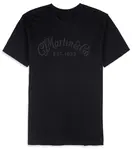 Martin Men's Tee Tone on Tone Black S
