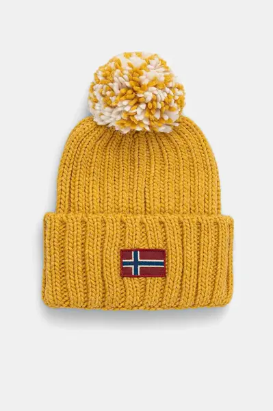 Čepice z vlněné směsi Napapijri Semiury