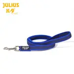 Julius-K9 pogumovaná vôdzka, modrá 1,2 m/20 mm 1,2m (216GM-B-1,2)