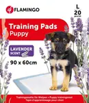 Flamingo plenkové podložky pro psy - Lavender L - 20 ks