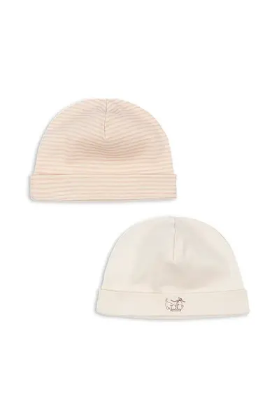Detská bavlnená čiapočka Fanga Fontana FIO STRIPE 2 PACK BEANIE OCS 2-pak