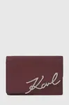 Kožená peněženka Karl Lagerfeld K/SIGNATURE