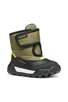 Zimní boty Geox TREKKYUP zelená barva, B566LA.054FU