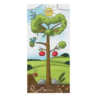 BALAYOGI Podložka na cvičení pro děti vel. S s příručkou