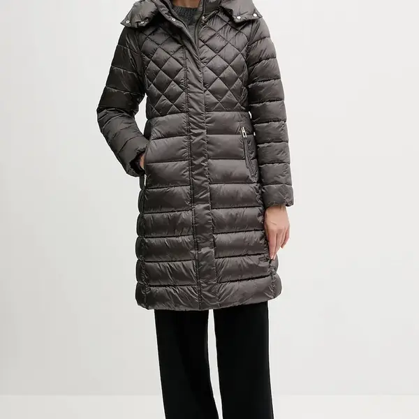 Bunda Joop! šedá barva, zimní, 30048865