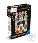 Dřevěné puzzle Disney: Mickey a Minnie - puzzle z kategorie 60 - 300 dílků