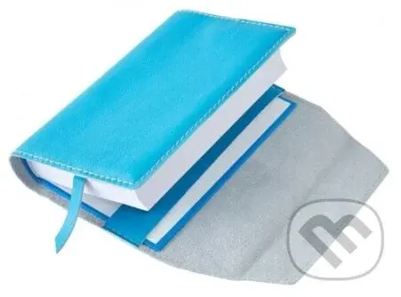 Obal se záložkou: Modrý XL