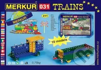 Merkur 031 Železniční modely (211 dílů, 10 modelů) - hra z kategorie Stavebnice