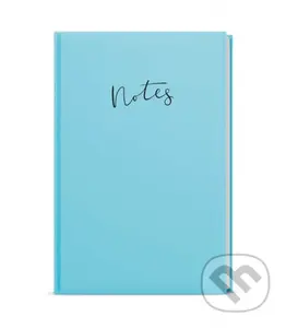 Notes linkovaný Pastel - modrá