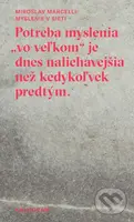 Myslenie v sieti - Miroslav Marcelli - kniha z kategorie Beletrie