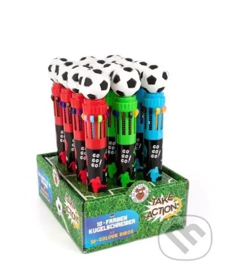 Fotbalové pero 10-barevné