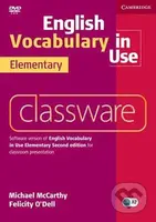 English Vocabulary in Use 2nd Edition Elementary: Classware DVD-ROM - audiokniha z kategorie Jazykové učebnice a slovníky