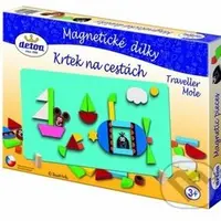 Magnetické dílky: Krtek na cestách - hra z kategorie Vzdělávací hry