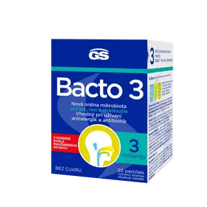 GS Bacto 3, Orální probiotika, 20 pastilek