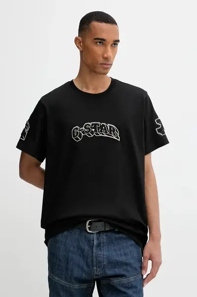 G-Star Bavlněné tričko G-Star Patches loose