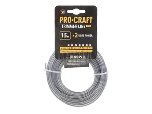 Struna PROCRAFT KV/J 2,7mm 15m hranatá