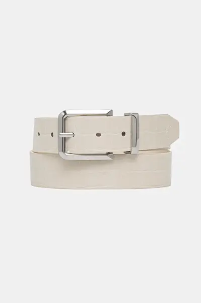 Pásek United Colors of Benetton dámský, béžová barva, 63VHDL01D