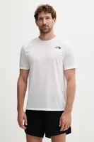 Tréninkové tričko The North Face Multiple Placement pánské, bílá barva, s potiskem, NF0A8E1BFN41