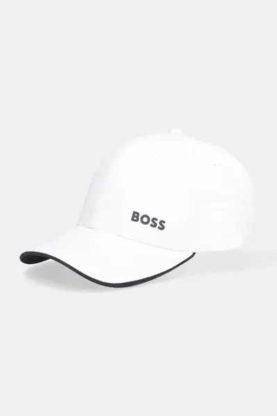 Bavlněná baseballová čepice BOSS Green Cap-Bold
