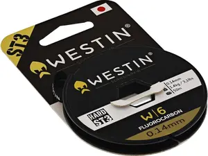 Westin fluorocarbon w6 st3 clear - 25 m 0,44 mm 11,6 kg