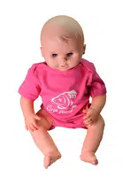 R-spekt baby body carp friend pink-velikost 12-18 měs.