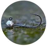 Redbass jigová hlavička sickle 5 ks 1/0 - 10 g