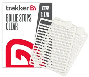 Trakker zarážky boilie stops clear 240 ks